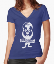 Global Gym Bunny V-neck T-shirt