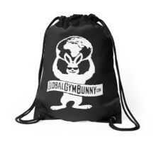 Global Gym Bunny Drawstring Bag Black