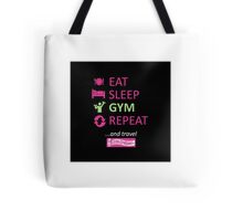 Eat - Sleep - Gym - Repeat Tote Bag