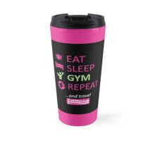 Eat - Sleep - Gym - Repeat Travel Mug