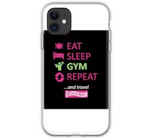 Eat - Sleep - Gym - Repeat iPhone Case